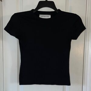 Calvin Klein Black Short Sleeve Tee